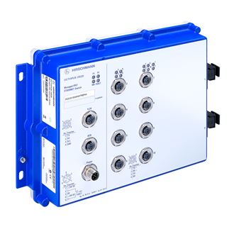 Managed IP67 Switch, 10 ports, supply voltage 24 VDC, Software L2P